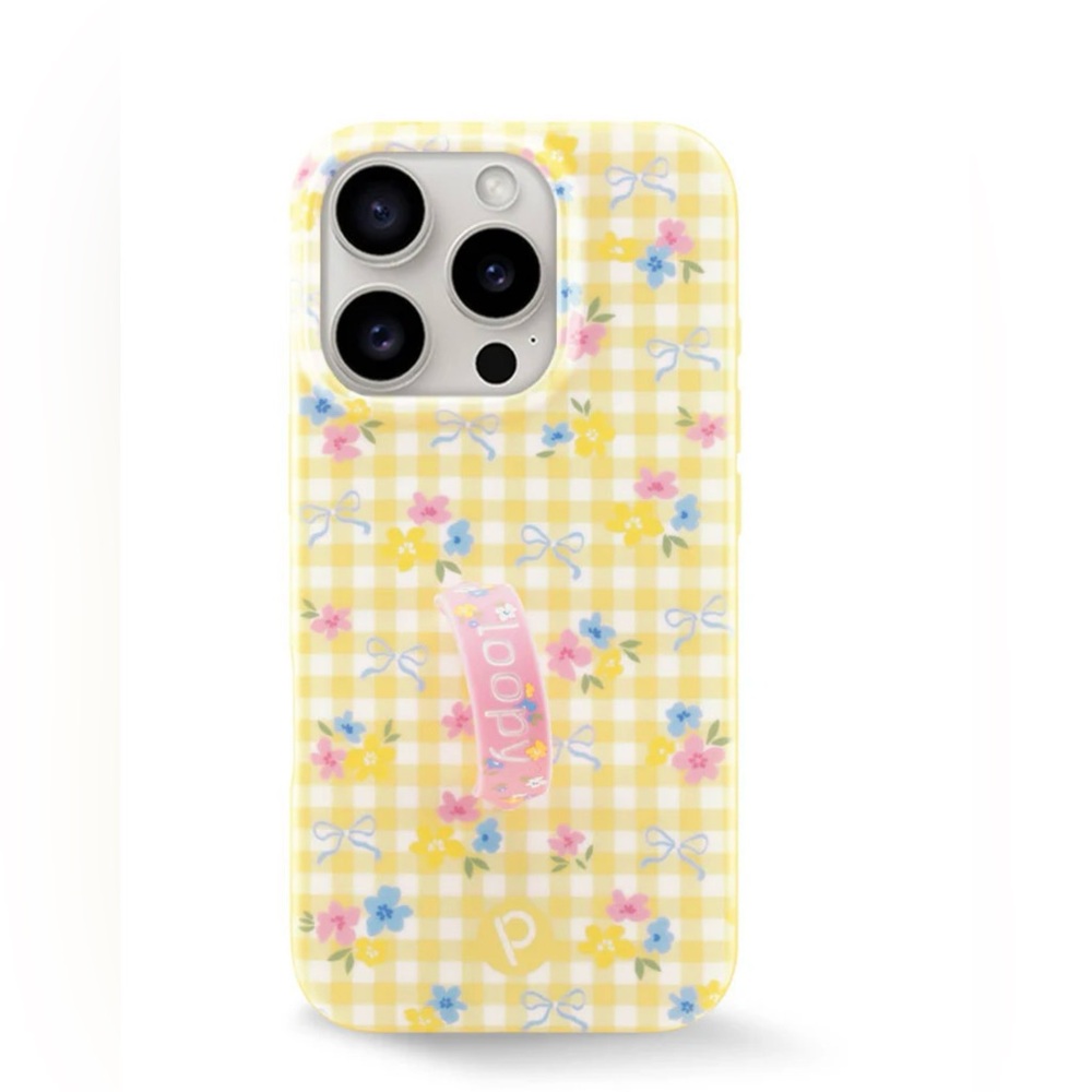 BRAND NEW IPhone 16 Pro Buttercup Blossom X Krista Horton Loopy Case